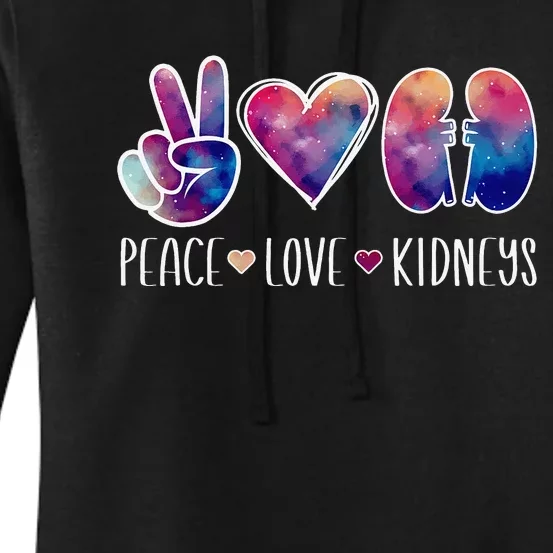 Love Kidneys Dialysis Technician Dialysis Tech Women's Pullover Hoodie