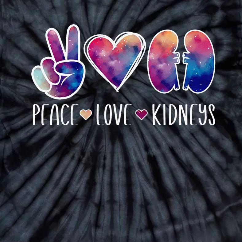 Love Kidneys Dialysis Technician Dialysis Tech Tie-Dye T-Shirt