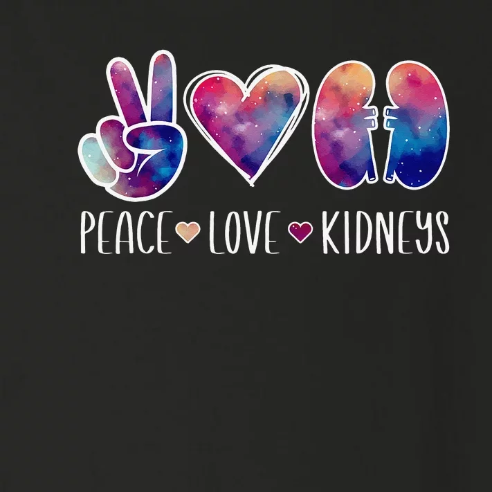 Love Kidneys Dialysis Technician Dialysis Tech Toddler Long Sleeve Shirt