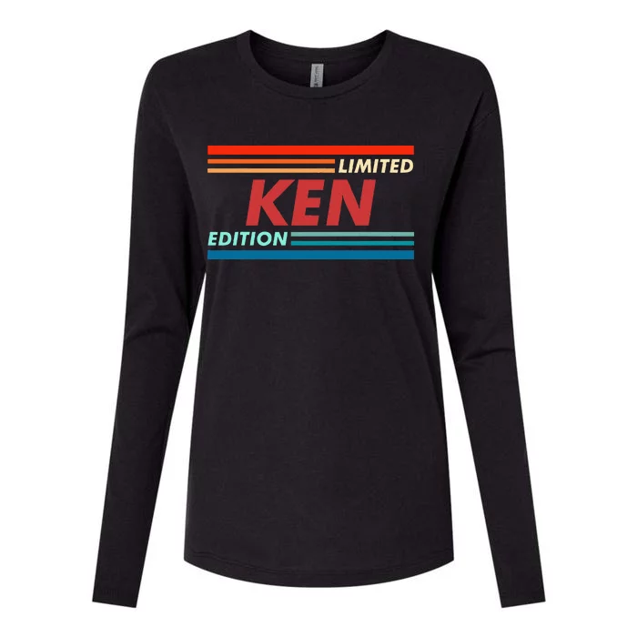 Limited Ken Edition Womens Cotton Relaxed Long Sleeve T-Shirt