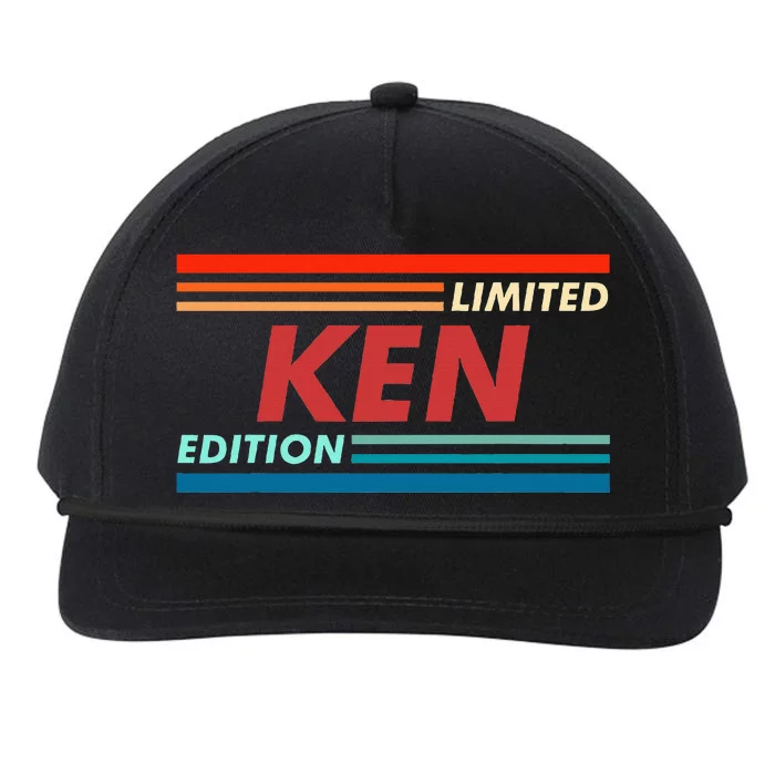 Limited Ken Edition Snapback Five-Panel Rope Hat