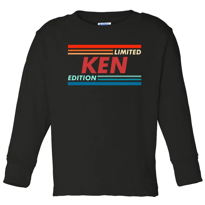 Limited Ken Edition Toddler Long Sleeve Shirt