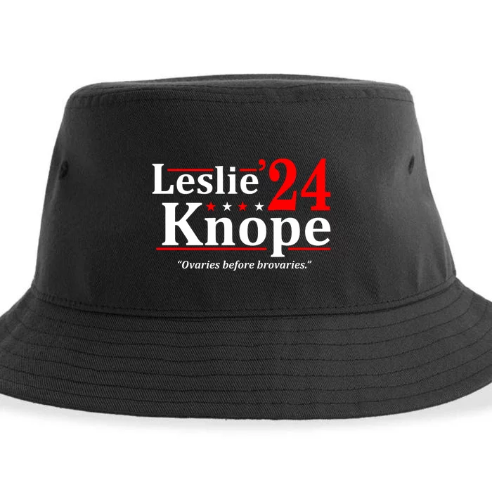 Leslie Knope For President 2024 Election Sustainable Bucket Hat