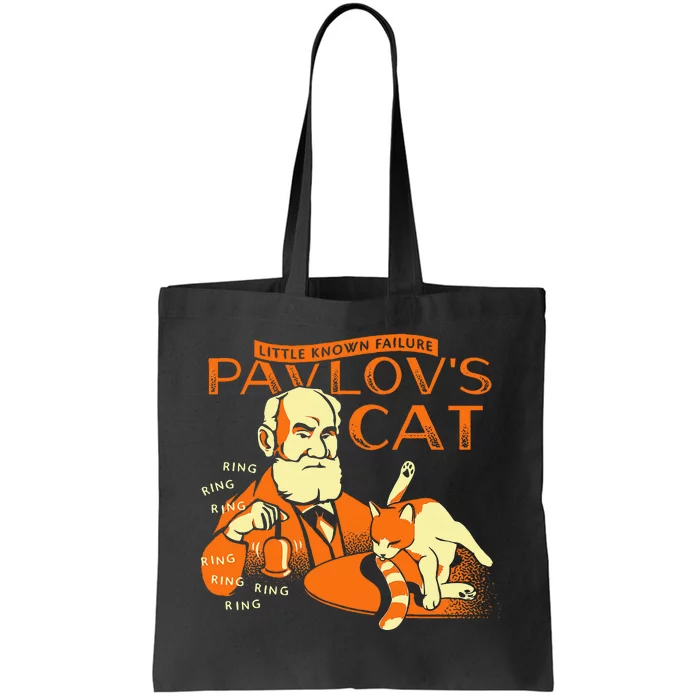 Little Known Failure PavlovS Cat Funny Cat Lover Tote Bag