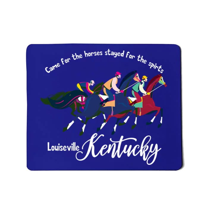 Louisville Kentucky Horse Racing Vintage Americana Derby Gift Mousepad