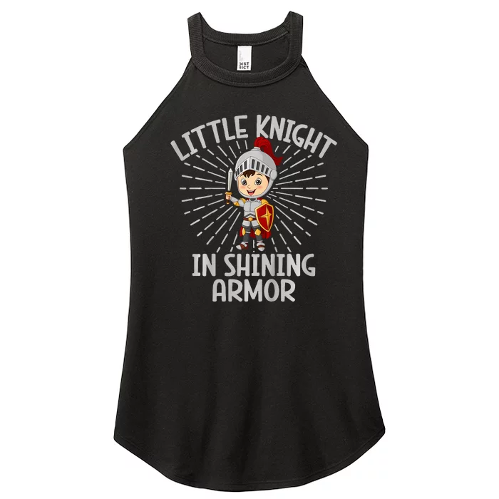 Little Knight In Shining Armor Knight Women’s Perfect Tri Rocker Tank