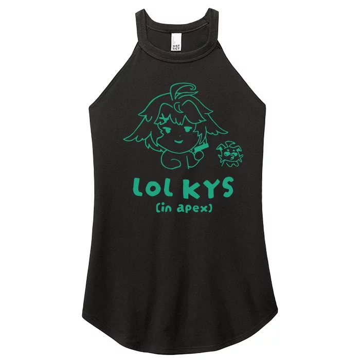 Lol Kys In Apex Women’s Perfect Tri Rocker Tank