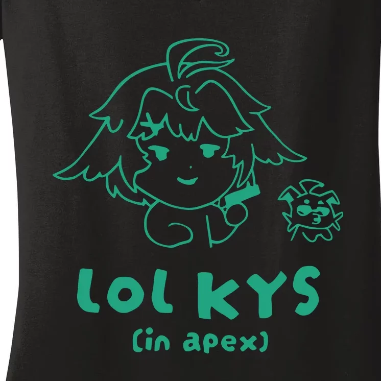 Lol Kys In Apex Women's V-Neck T-Shirt