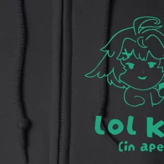 Lol Kys In Apex Full Zip Hoodie