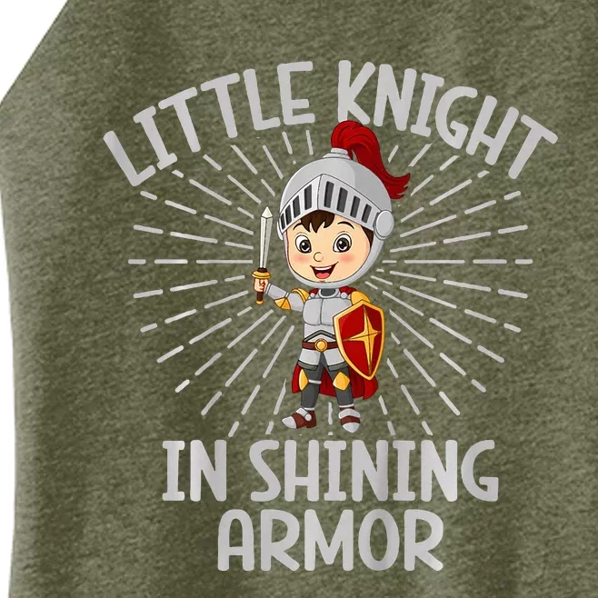 Little Knight In Shining Armor Knight Women’s Perfect Tri Rocker Tank