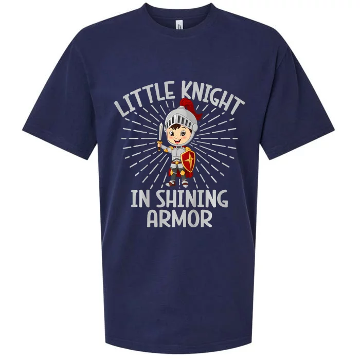 Little Knight In Shining Armor Knight Sueded Cloud Jersey T-Shirt