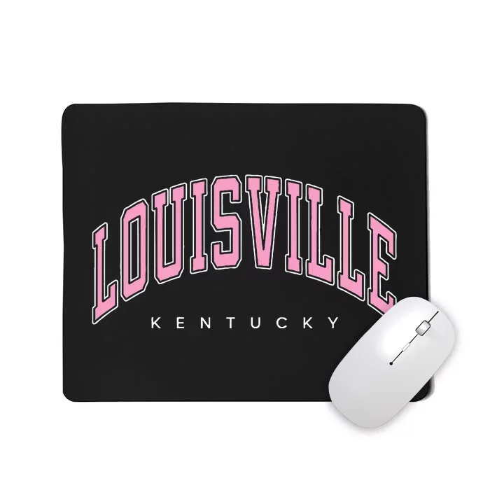 Louisville Kentucky Ky Varsity Style Mousepad