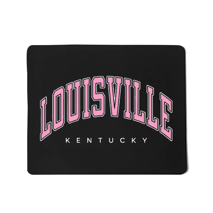 Louisville Kentucky Ky Varsity Style Mousepad