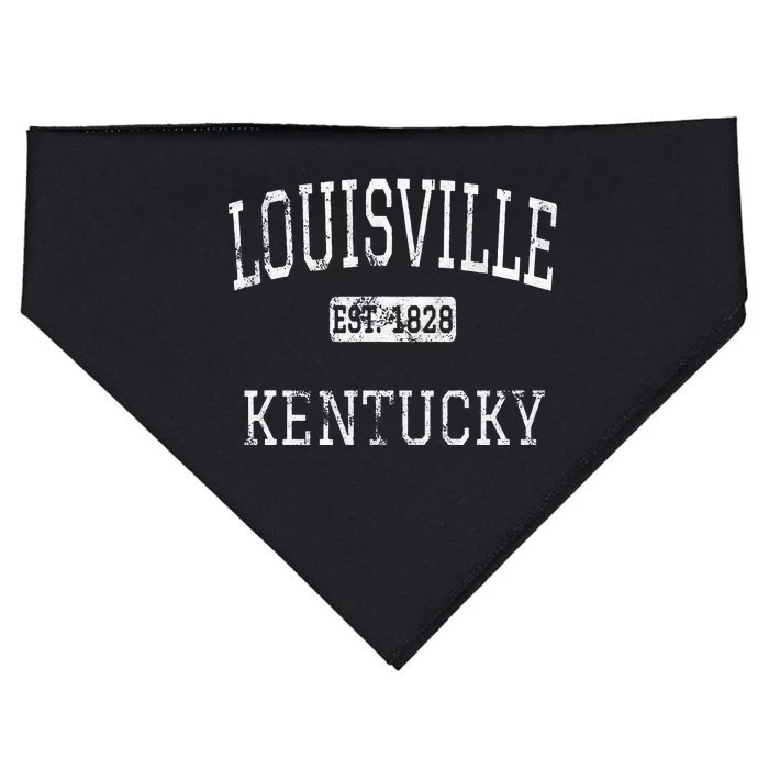 Louisville Kentucky Ky USA-Made Doggie Bandana