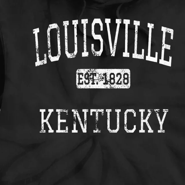 Louisville Kentucky Ky Tie Dye Hoodie