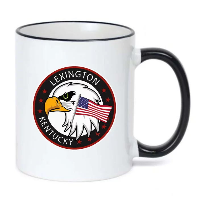 Lexington Kentucky Ky Black Color Changing Mug