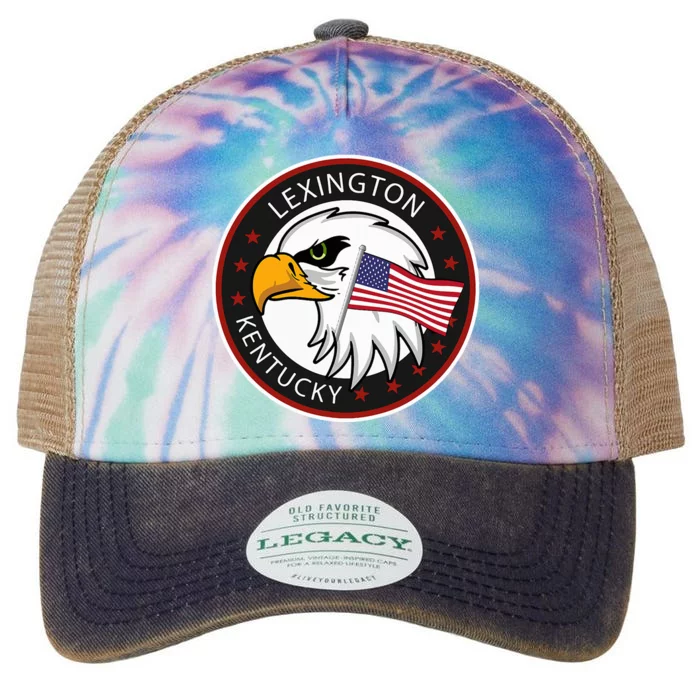 Lexington Kentucky Ky Legacy Tie Dye Trucker Hat