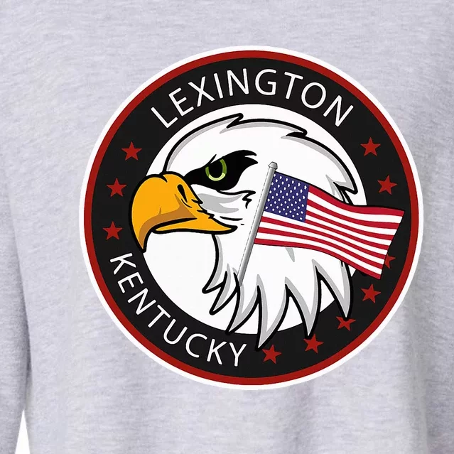 Lexington Kentucky Ky Cropped Pullover Crew