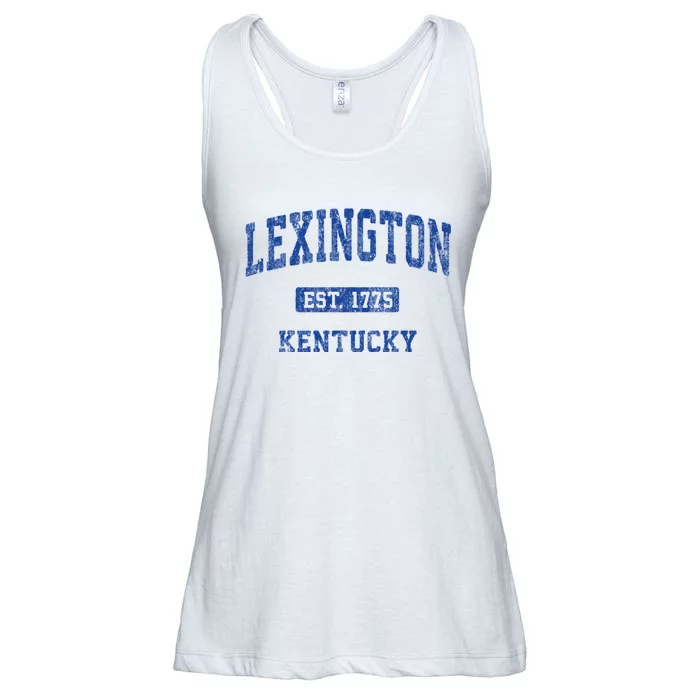 Lexington Kentucky Ky Vintage Athletic Sports Design Ladies Essential Flowy Tank