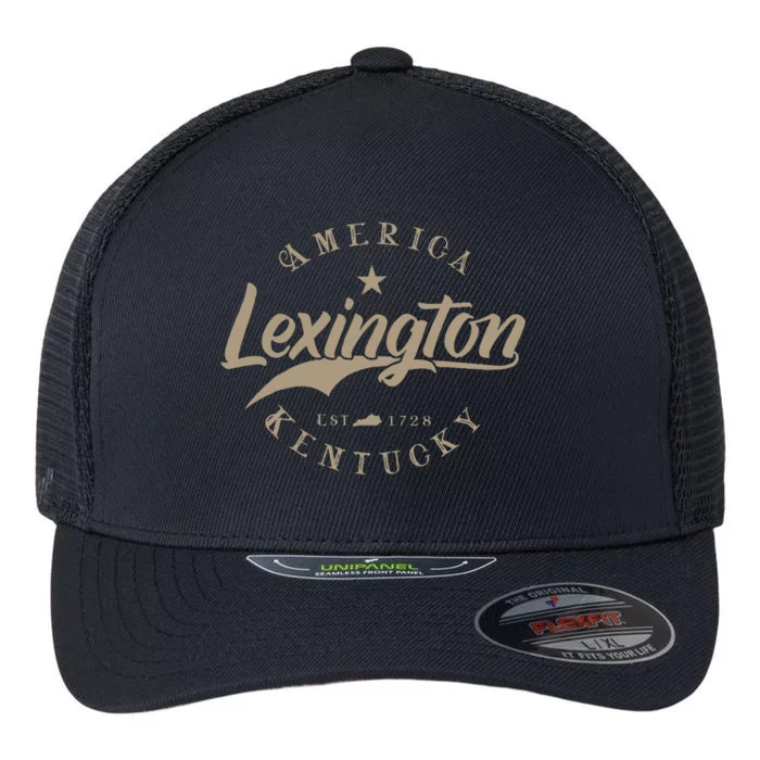 Lexington Ky Kentucky Flexfit Unipanel Trucker Cap