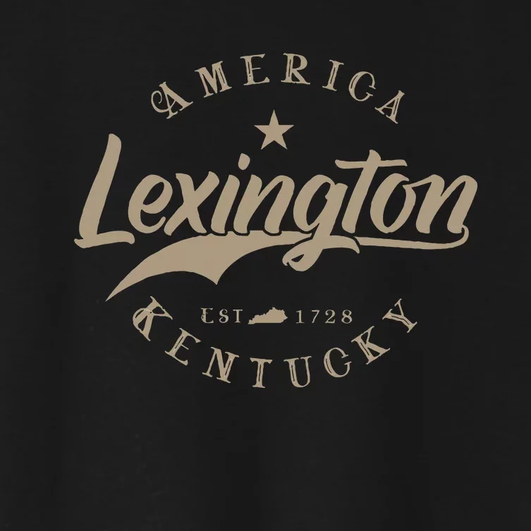 Lexington Ky Kentucky Women's Crop Top Tee