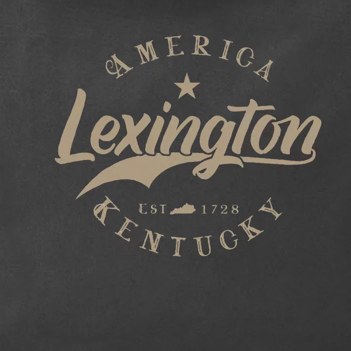 Lexington Ky Kentucky Zip Tote Bag