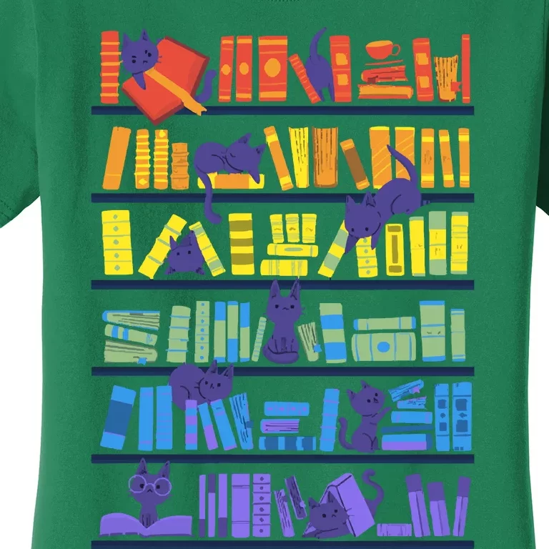 Library Kittens Women's T-Shirt