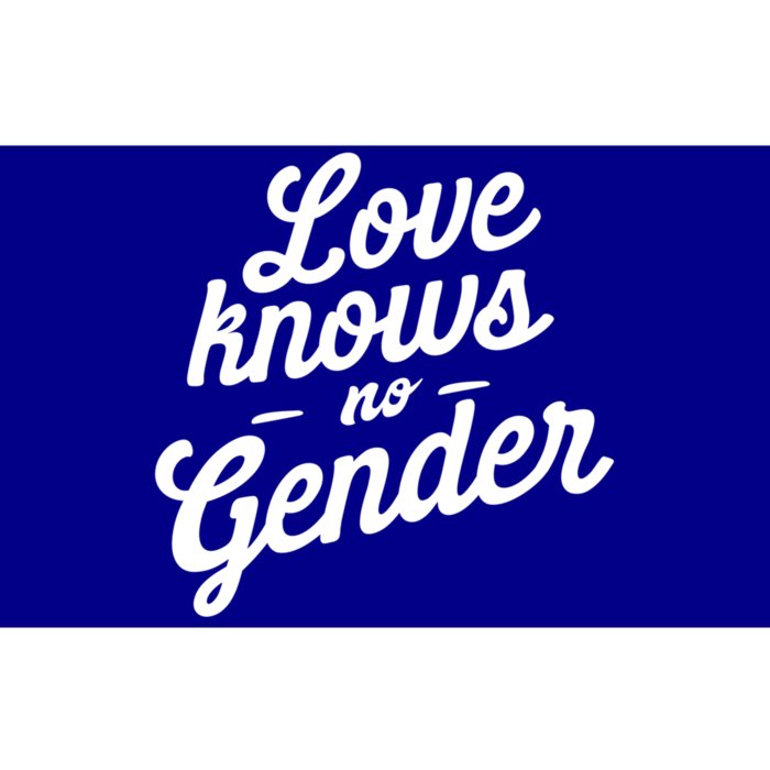 Love Knows No Gender Funny Gift Bumper Sticker