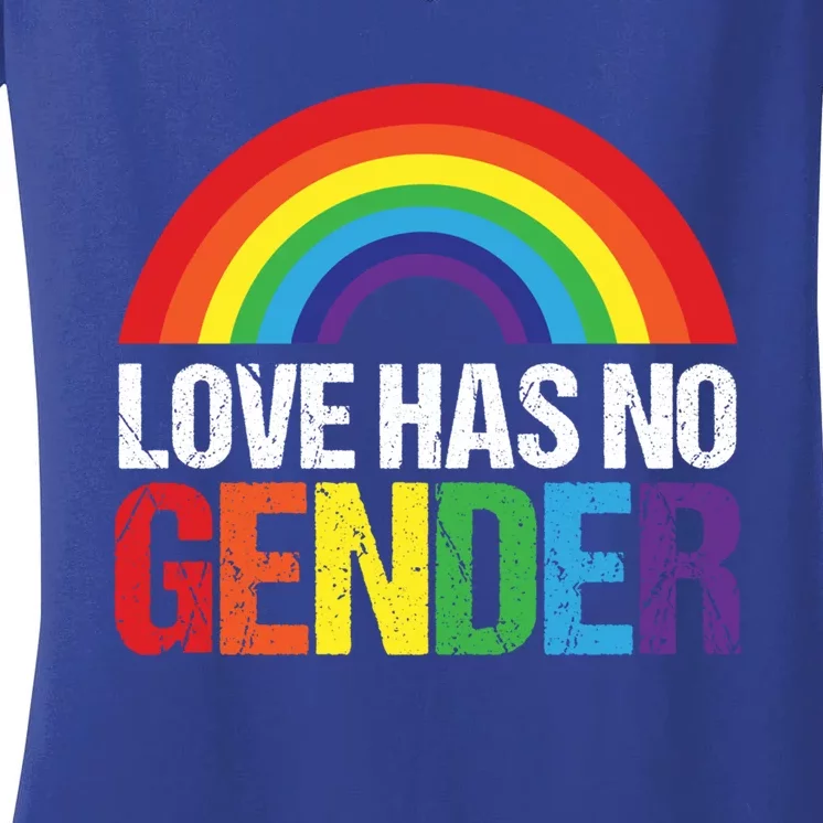 Love Knows No Gender For Lgtb Csd Friends Gift Women's V-Neck T-Shirt