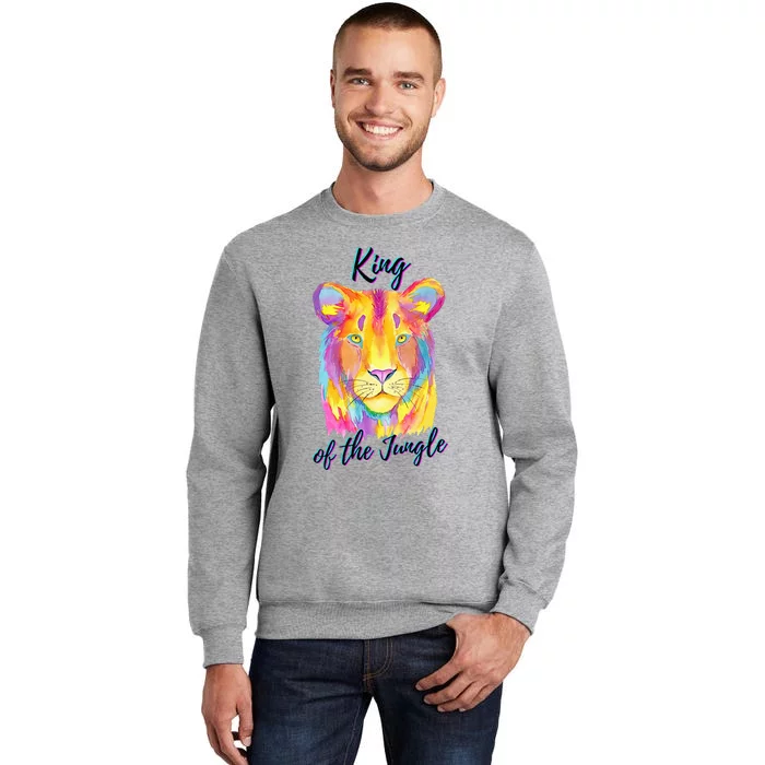 Lion - King of the Jungle Tall Sweatshirt