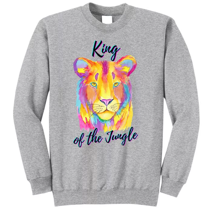 Lion - King of the Jungle Tall Sweatshirt