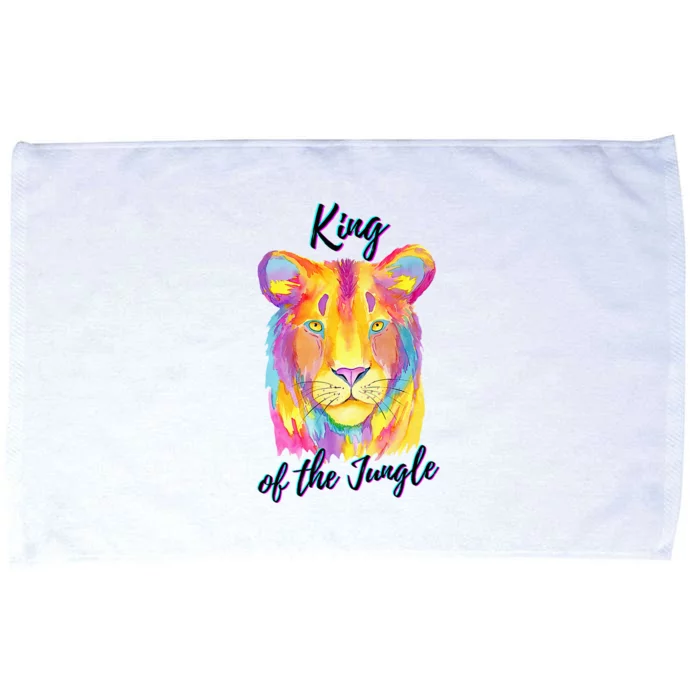 Lion - King of the Jungle Microfiber Hand Towel