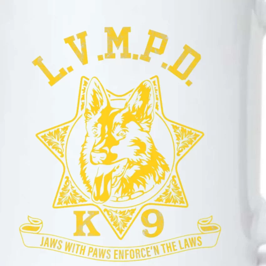 LVMPD K9 Police Officer Premium Black Color Changing Mug