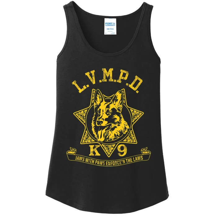 LVMPD K9 Police Officer Premium Ladies Essential Tank