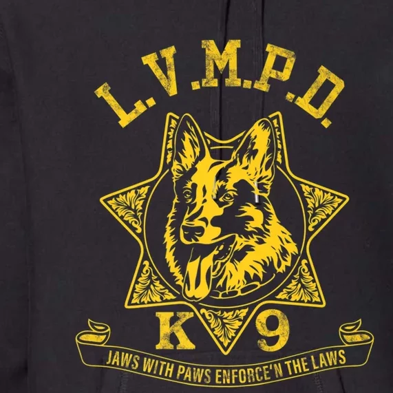 LVMPD K9 Police Officer Premium Premium Hoodie