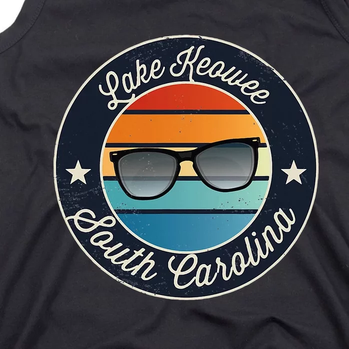 Lake Keowee South Carolina Souvenir Tank Top