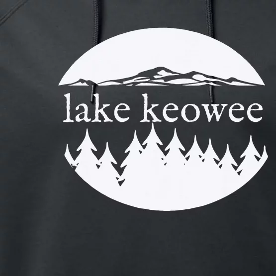 Lake Keowee South Carolina Sc Nature Vacation Souvenir Performance Fleece Hoodie