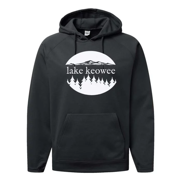 Lake Keowee South Carolina Sc Nature Vacation Souvenir Performance Fleece Hoodie