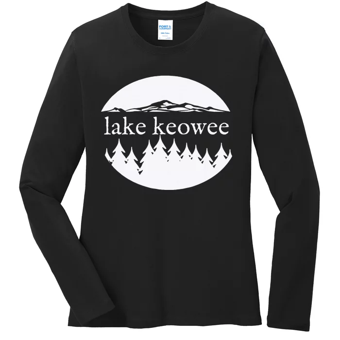 Lake Keowee South Carolina Sc Nature Vacation Souvenir Ladies Long Sleeve Shirt