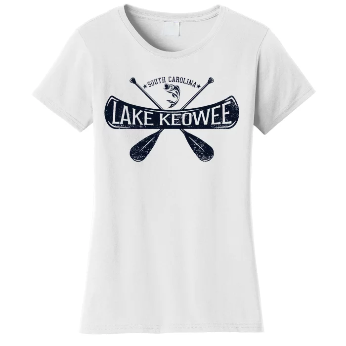 Lake Keowee South Carolina Vintage Distressed Women's T-Shirt