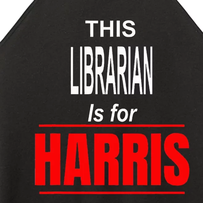 Librarian Kamala Supports Harris President 2024 Women’s Perfect Tri Rocker Tank