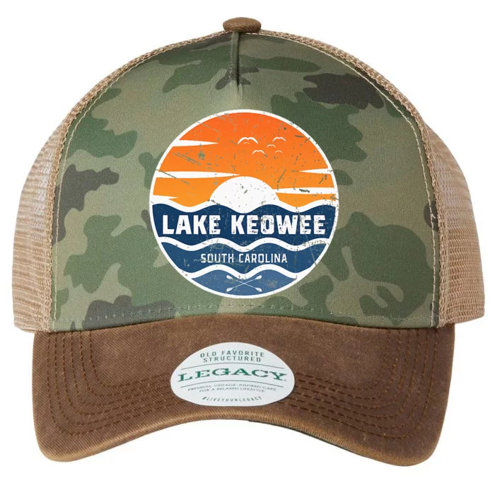 Lake Keowee South Carolina Lake Keowee Legacy Tie Dye Trucker Hat