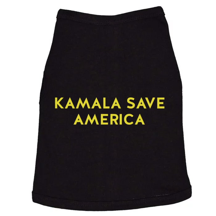 Limited Kamala Save America Doggie Tank