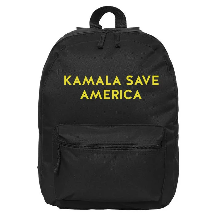 Limited Kamala Save America 16 in Basic Backpack