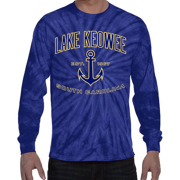 Lake Keowee SC Tie-Dye Long Sleeve Shirt