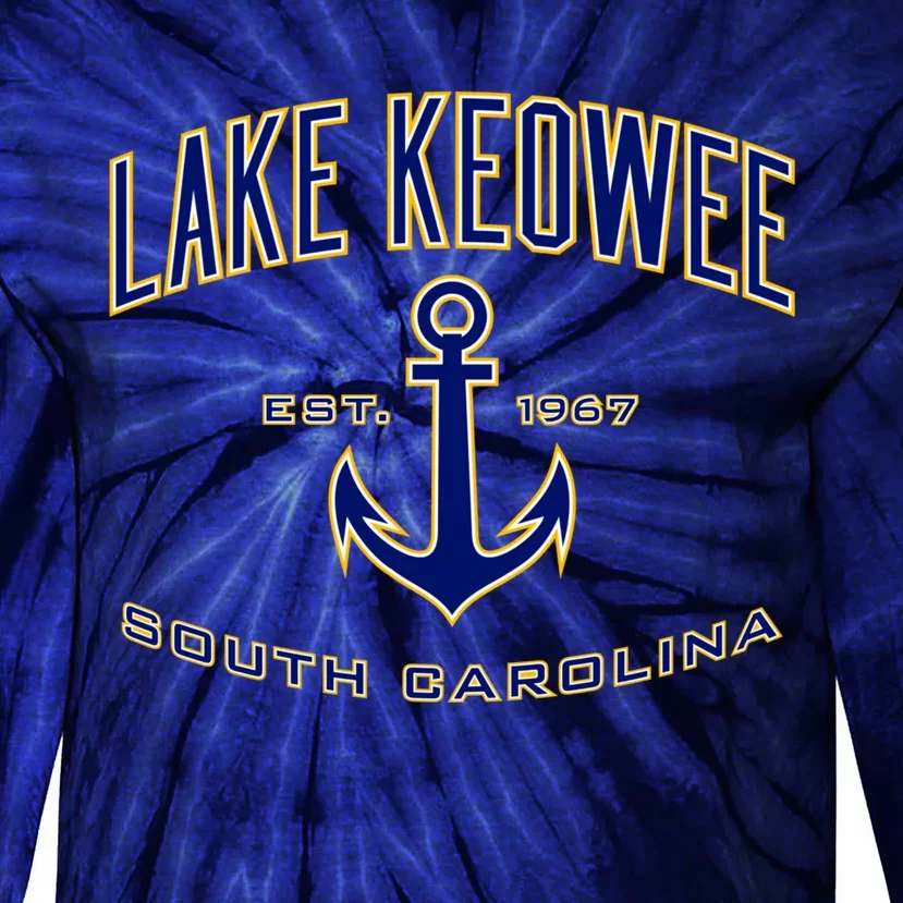 Lake Keowee SC Tie-Dye Long Sleeve Shirt