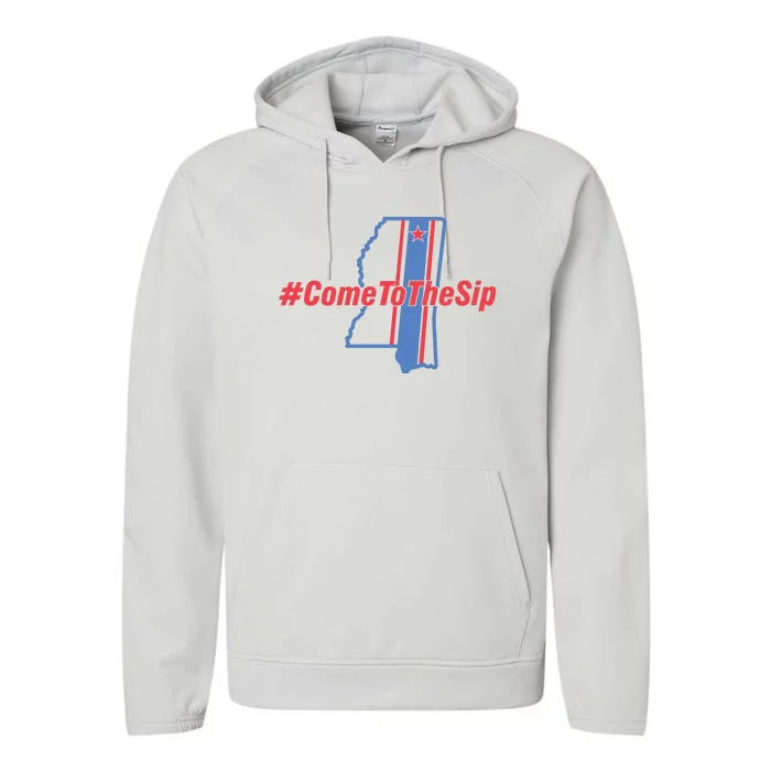 Come To The Sip Performance Fleece Hoodie