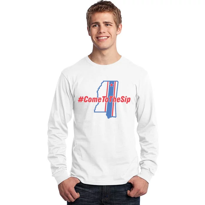 Come To The Sip Tall Long Sleeve T-Shirt