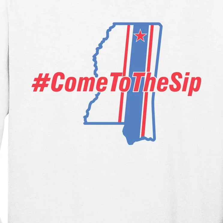 Come To The Sip Tall Long Sleeve T-Shirt