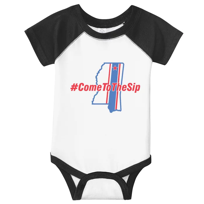 Come To The Sip Infant Baby Jersey Bodysuit